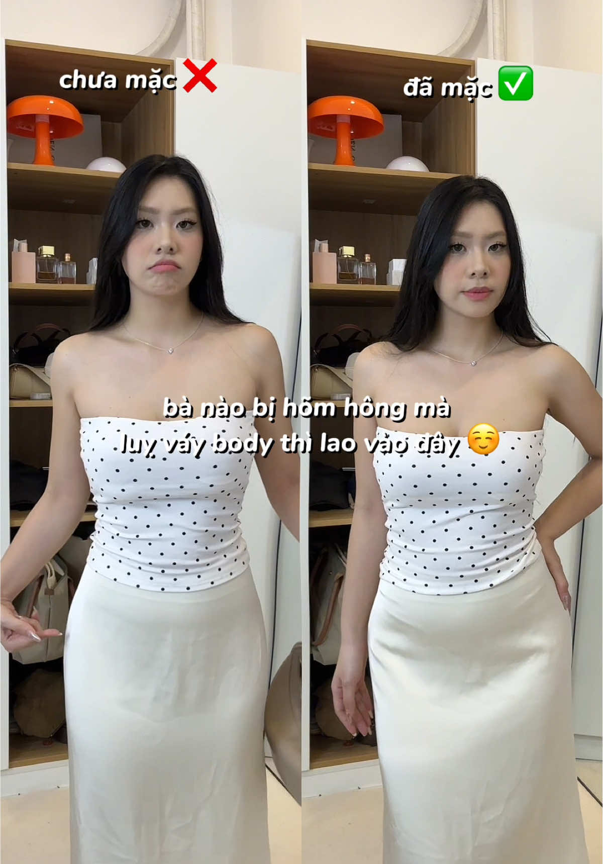 Lao vào lẹ các bà 😋 #quandonhong #quandon #lovebody #bodycare #phoidoxinh 