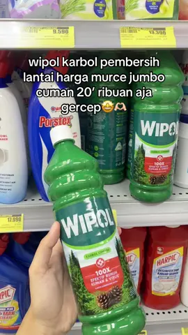 kapan lagi bisa dapet harga murce, gass langsung co sih kak😍🤩🫶🏻#wipol #wipolkarbolcemara #pembersihlantai 