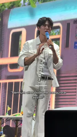Ele gostou mais ainda, te amamos Bogum🩵🇧🇷@PARK BO GUM #parkbogum #fanmeeting #fyp 