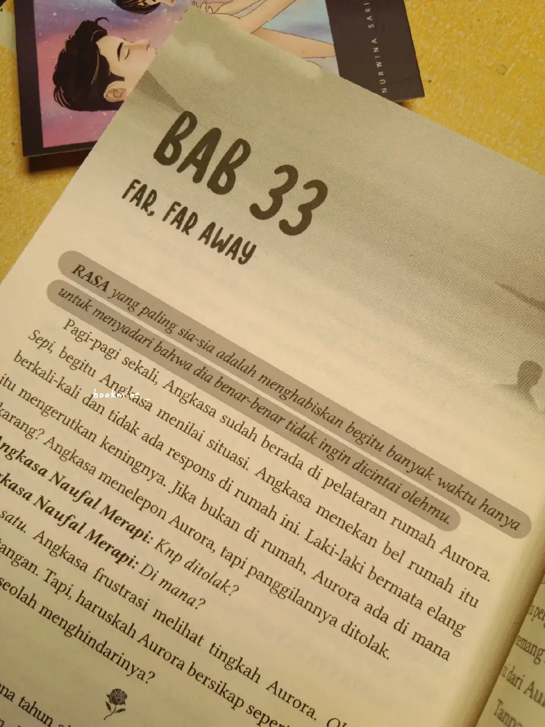 menjalani hubungan dengan ketidakmungkinan pada akhirnya.  #BookTok #novel #impossible #sad 
