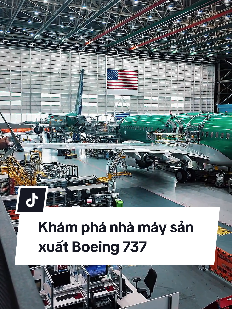 Khám phá nhà máy Boeing, nơi sản xuất những chiếc 737-8 cho Vietjet tại Seattle, Mỹ. Công suất nhà máy này có thể hoàn thiện mỗi ngày 1 chiếc #aviation #Vietjet #Boeing #737 