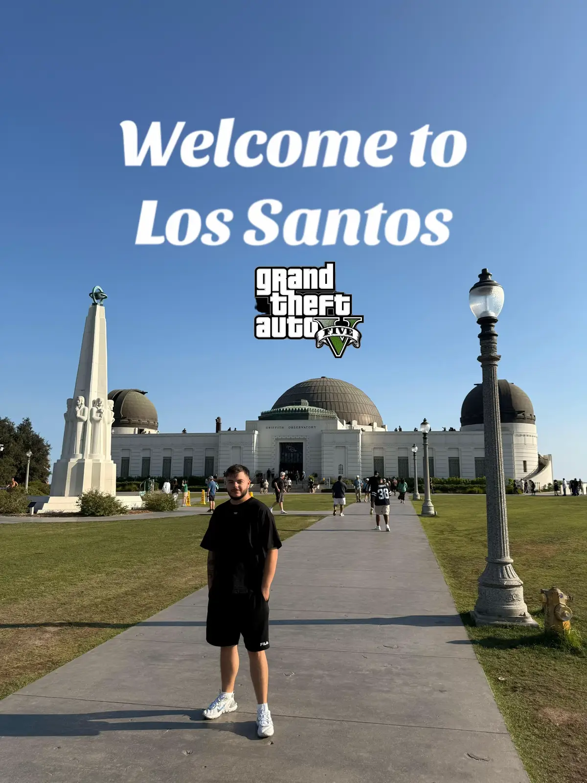 Childhood dream come true🎮 #losangeles #gta5 #gta #grandtheftautov #lossantos 