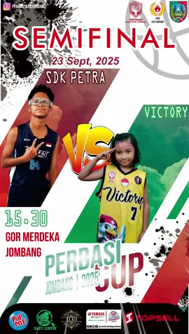 Welcome to Semifinal Perbasi Cup 2025. Day one Semifinal. Check all game. #perbasi #2025 #tiktokbasket #basketball #jombang 