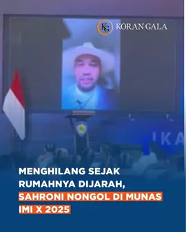 Ahmad Sahroni hingga saat ini belum pernah tampil di depan publik setelah rumahnya di kawasan Kelurahan Kebon Bawang, Kecamatan Tanjung Priok, Jakarta Utara, dijarah massa pada Sabtu (30/8/2025). Namun, ia tiba-tiba muncul dalam Munas Ikatan Motor Indonesia (IMI) X 2025 yang digelar di Royal Ambarrukmo, Yogyakarta, Sabtu (20/9/2025). Kehadirannya dilakukan secara daring melalui rekaman video. Sahroni diketahui menjabat sebagai Sekretaris Jenderal IMI periode 2021–2025. Dalam tayangan video tersebut, Sahroni tampak mengenakan topi dengan latar belakang yang diburamkan. Ia menyampaikan permohonan maaf karena tidak bisa hadir langsung di lokasi acara. Sahroni juga mengucapkan terima kasih atas kerja sama yang telah terjalin selama masa kepengurusan IMI. Ucapannya mendapat perhatian dari peserta Munas. Kemunculan Sahroni secara daring ini memicu reaksi publik, mengingat keberadaannya sejak akhir Agustus lalu sempat menjadi tanda tanya besar. Video: TikTok/@fxharminanto Penulis: RR Mahesa  - Pengen tau berita lainnya lebih detail? Yuk baca di Aplikasi My Edisi atau klik Website Koran Gala lewat bio! #sahroni #imi #sekjen #yogyakarta #korangal 