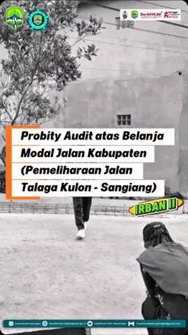 Tim Irban II Inspektorat Kabupaten Majalengka melaksanakan Probity Audit atas Belanja Modal Jalan Kabupaten (Pemeliharaan Jalan Talaga Kulon – Sangiang). Audit ini bertujuan untuk memastikan setiap tahapan pelaksanaan kegiatan berjalan sesuai aturan, transparan, serta menjamin akuntabilitas penggunaan anggaran daerah. 🛣️✅ @Eman Suherman Majalengka  @Dena Muhamad Ramdhan  #InspektoratMajalengka #ProbityAudit #IrbanII #BelanjaModal #Infrastruktur #Pengawasan #Transparansi #Akuntabilitas #Majalengka #MajalengkaHadeGawe #MajalengkaLangkungSAE 