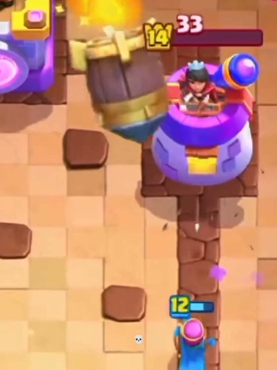 #myway #supercell #clashroyale #arqueira #foguete 