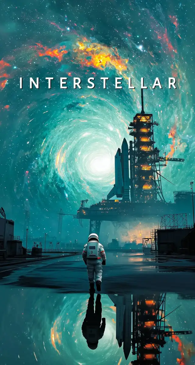 ⚡️ I N T E R S T E L L A R  ✨️ #interstellar #walpapper #fy #fyp #vibes 