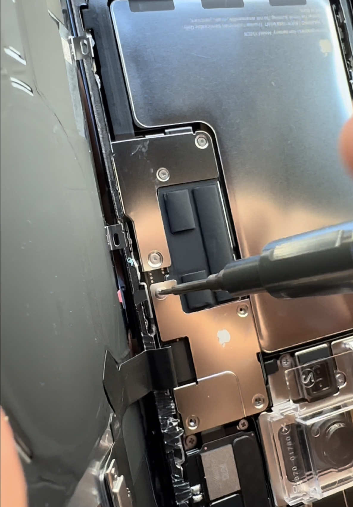 Skip lines at the shop, keep time on your clock! #asmr #satisfying #phonerepair #apple #iphone 