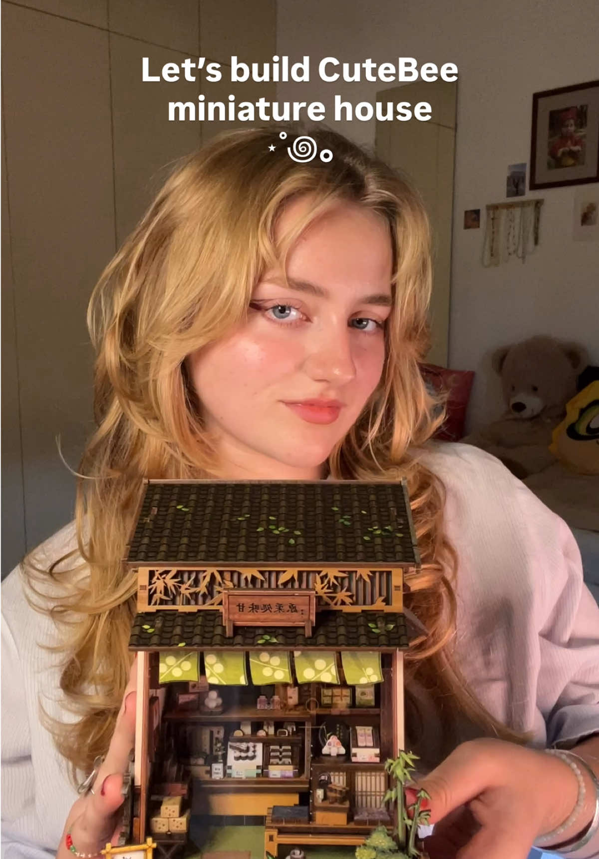 DIY Book Nook kit from @CUTEBEEOFFICALSHOP 🤍 use my code LOLA to get 10% off your purchase!  It’s the perfect gift idea for a DIY or book lover, or a fun activity to try yourself ✨ #cutebee #cutebeediy #booknook #miniaturehouse #diyminiature    (DIY miniature house, cozy gift ideas, book lover gift idea) 