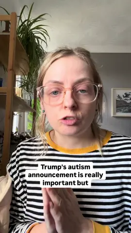 On trumps autism announcement… #autism #actuallyautistic #audhd #autistic 