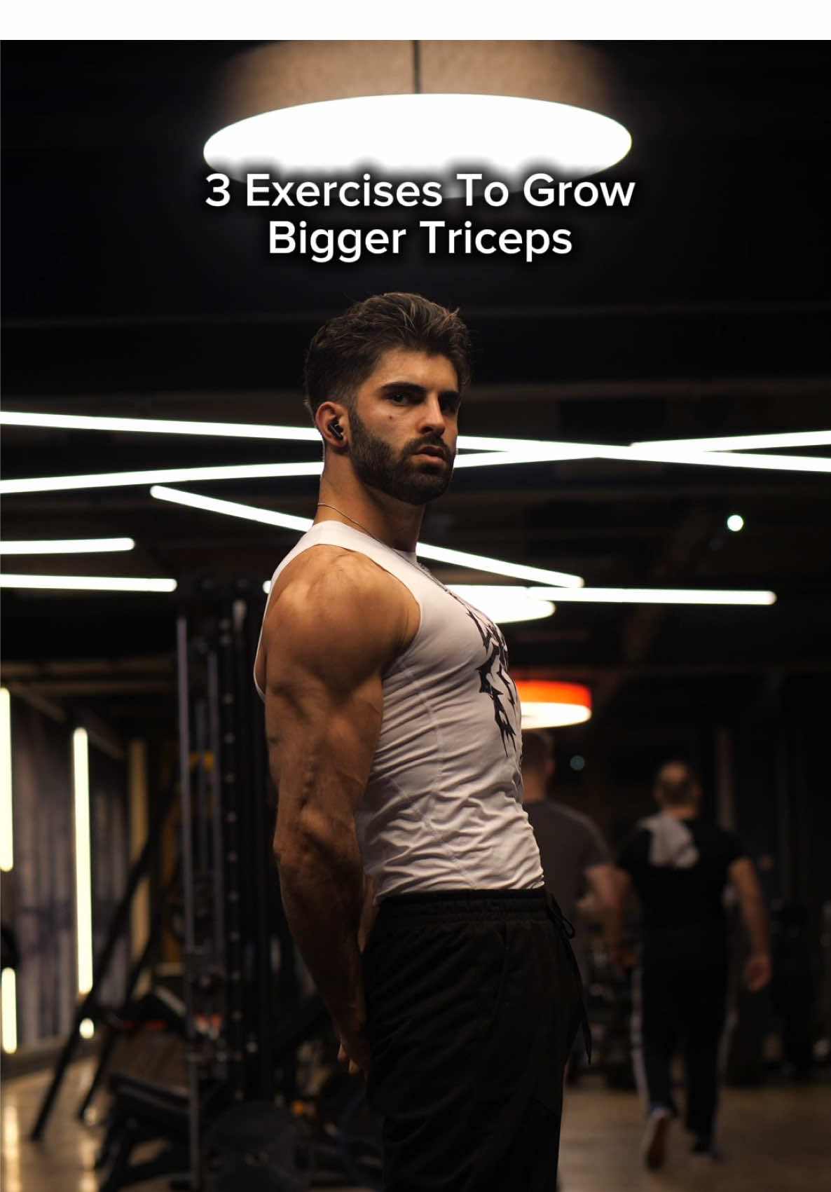 3 Exercises To Grow Bigger Triceps . . اهم تلات تمارين 🏋🏽 . . Follow me for more fitness tips & workouts :) . . . #Fitness #gym #explore #foryou 