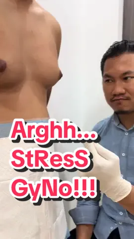 Argh... Stress sebab ada Man Bo0b... Buang sekali settle selamanya... #dranggun #gyno #gynaecomastia #GymLife #videoviral 