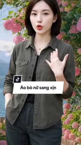 Áo bò nữ chất đẹp #thoitrangnu #aobonu #aonu #thoitrangtrungnien #MacDepMoiNgay 