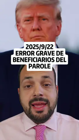 Es muy peligroso que haya influencers recomendando en redes sociales que los beneficiarios del parole, cuya protección está por vencer, 