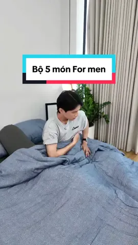 Bộ Chăn Ga Gối 5 Món For Men Lụa Tencel Gòn Bedding  #gonbedding #inspireyourdreams