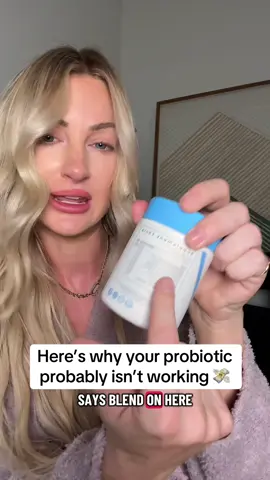 If your probiotic just says “blend” you may as well just throw it away @My Happy V  #tiktokshopcreatorpicks #happyv #womenshealth #probiotic #prebiotic 