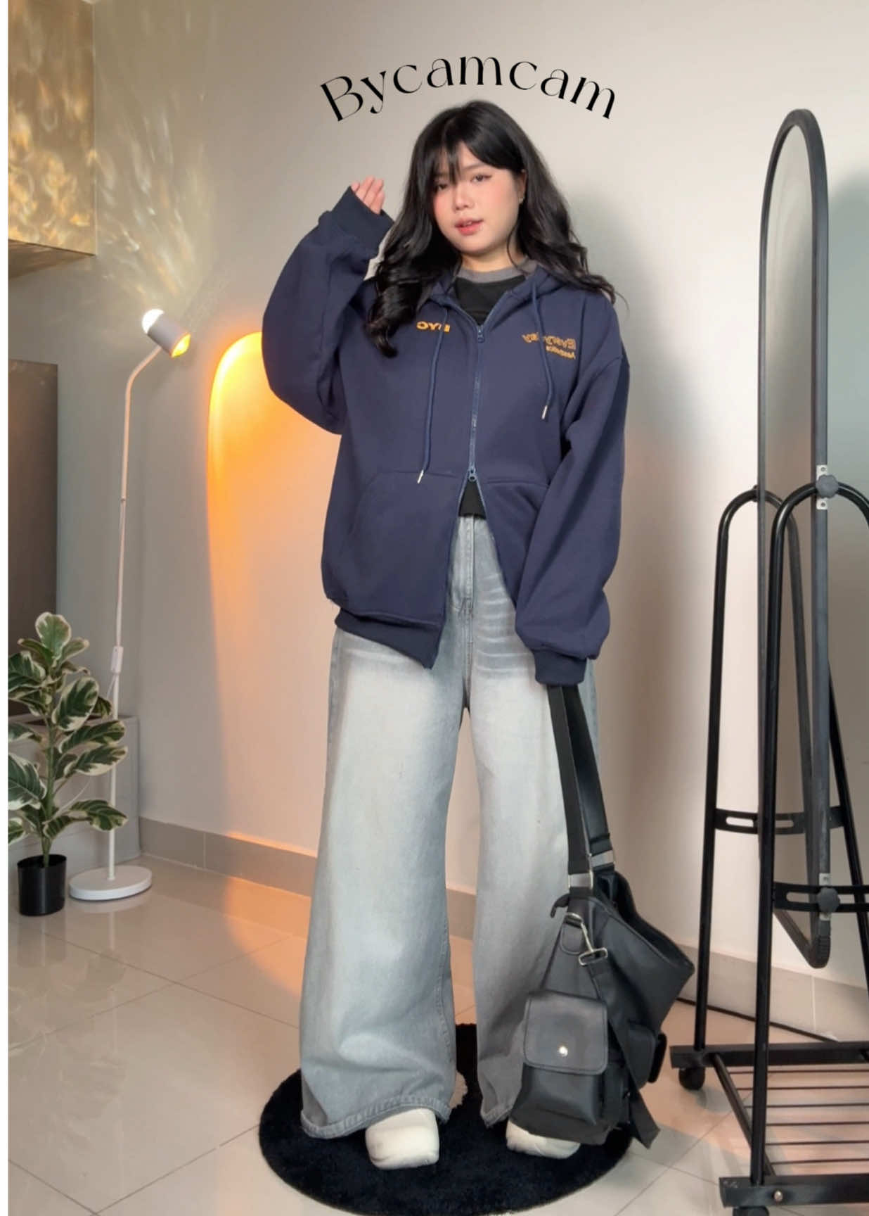 Áo Hoodie Zip Withlove Bycamcam - Bycamcam Fall-Winter Collection #Bycamcam #FallWinterCollection #hoodiewithlove #hoodiezipbycamcam