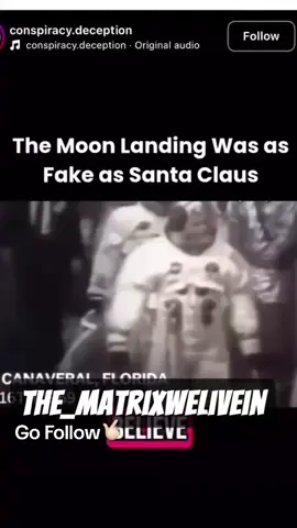 Credit To @the_matrixwelivein For Originally Posting This, Go Give The Channel A Follow 👍🏻 #fake #hoax #moonlanding #moonlandinghoax #moonlandingisfake 