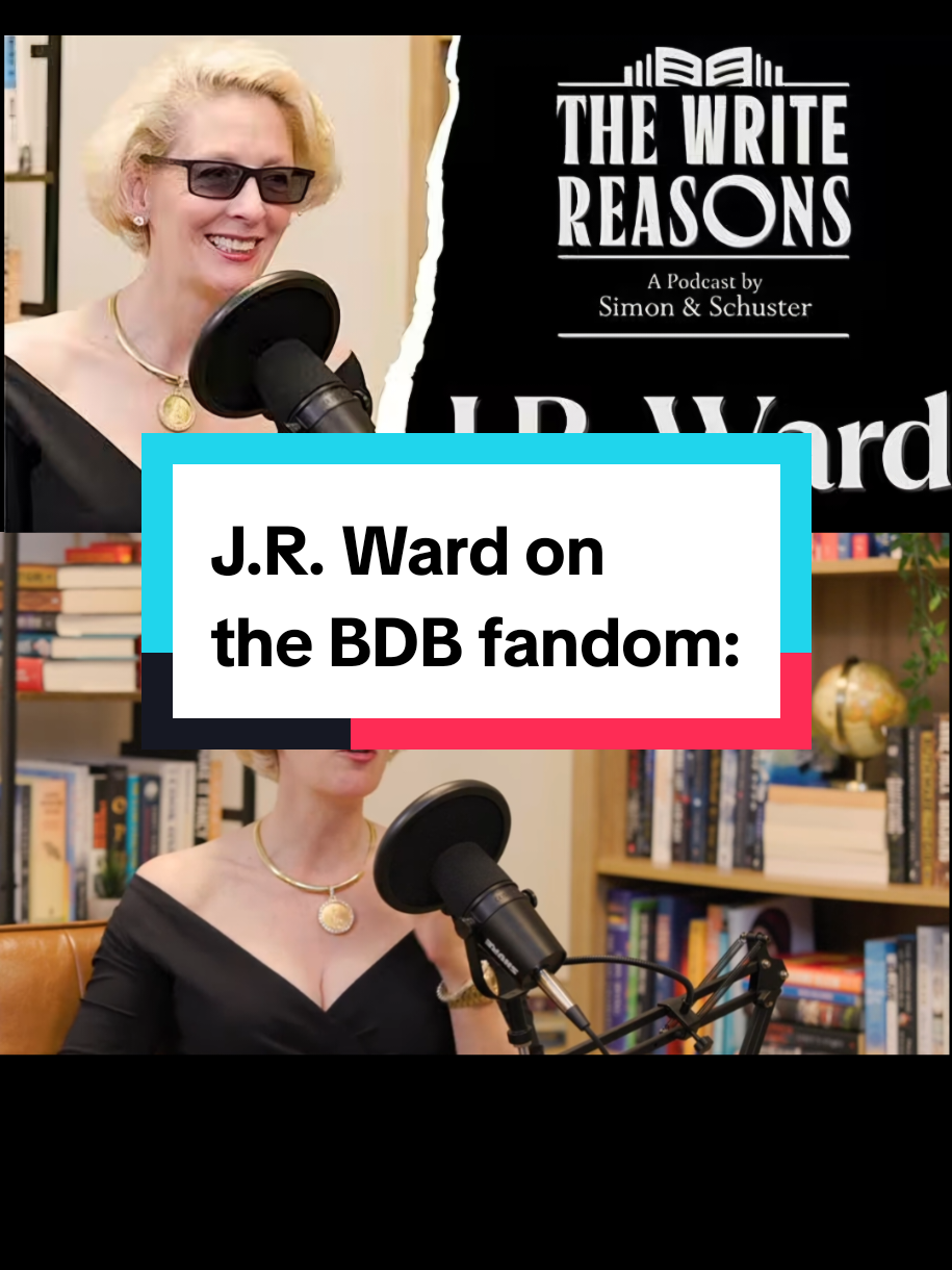And we'll do it again, true?😈 watch the ENTIRE 30 minutes video of @JR Ward  being interviewed by her fangtastic editor, Hannah Braaten, on 