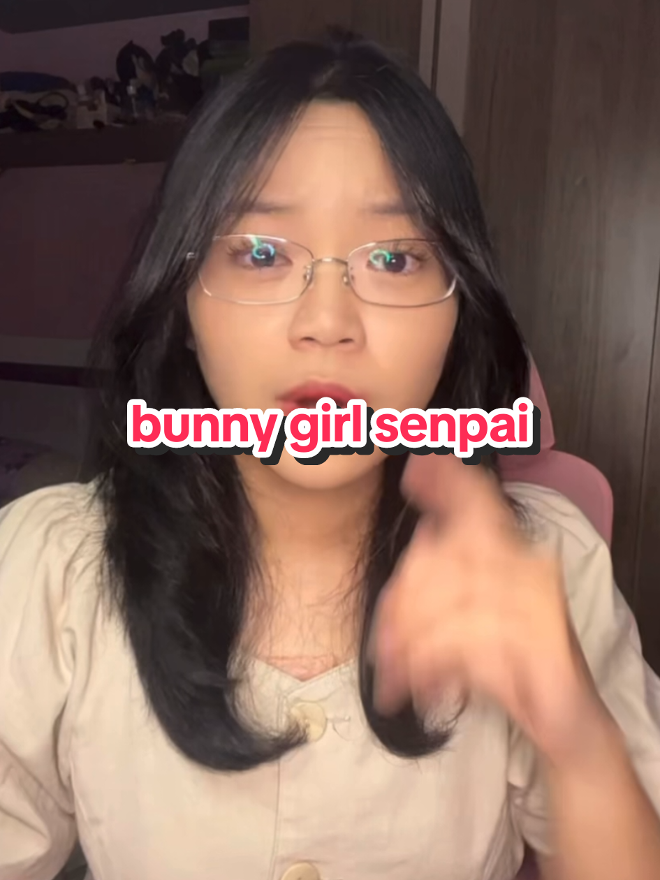 ngomong sama tembok #anime #animelover #bunnygirlsenpai 
