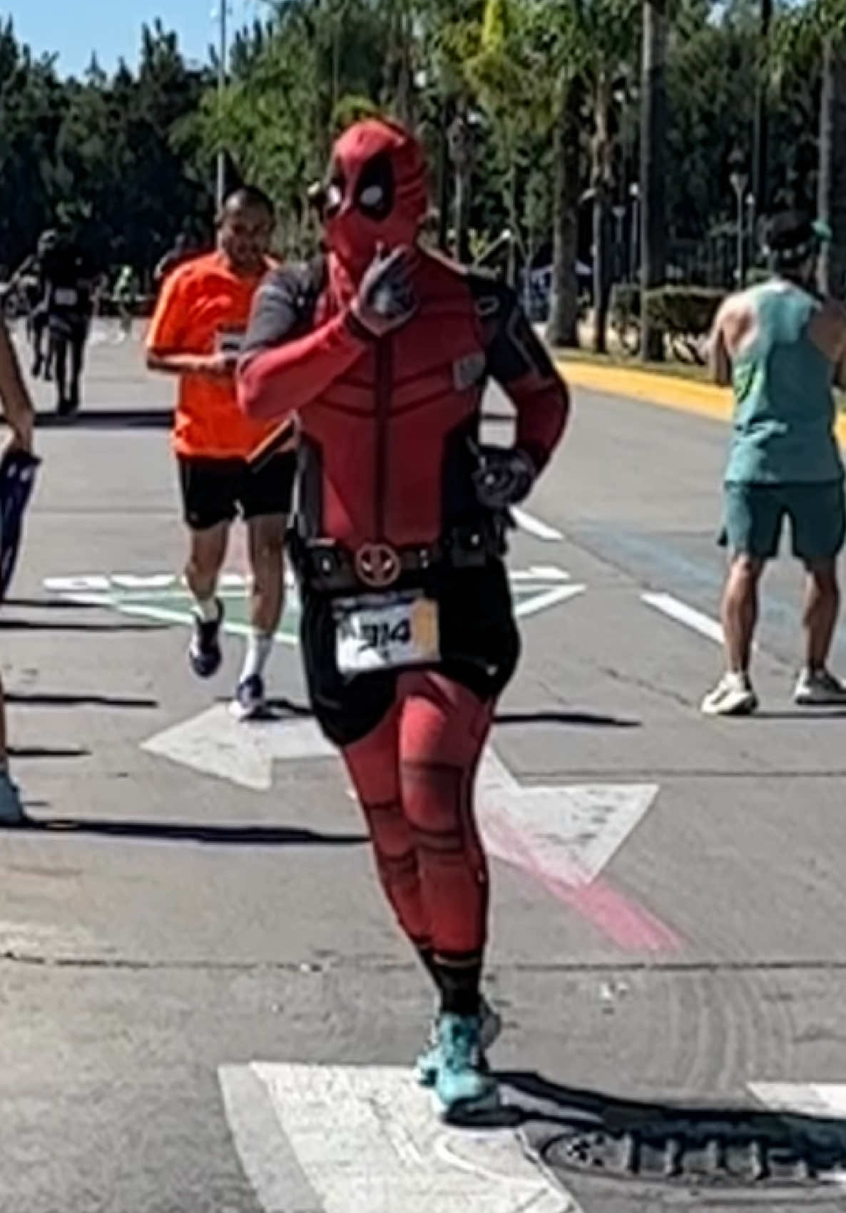 Algo del maratón leon 2025  #Running #maraton #bjx #runners 