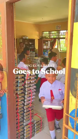 Today’s Activity🔍 Kunjungan ke sekolah penerima manfaat setelah 1 minggu menerima MBG dari SPPG Koya Barat #MBG #makanbergizigratis #BGN #sppg #sppibatch3 