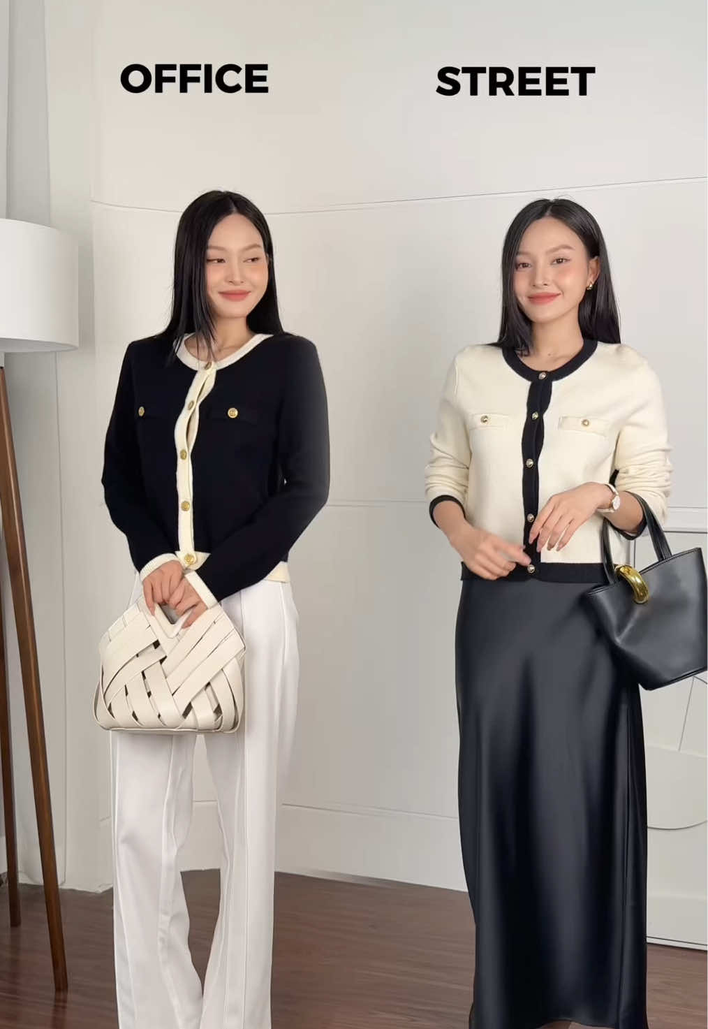 Cùng một kiểu áo nhưng có thể phối thành 2 phong cách khác biệt nhưng vẫn có gu. Nàng thích style nào hơn? Comment cho SHE biết nha 🫶 #shemoda #viral #trending #OOTD #outfitideas 