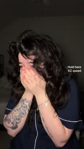 Sock curls: 1 Me: 0 😭😂  #hairfail #heatlesscurls #sockcurls #heatlesscurlsovernight #heatlesscurlstutorial 