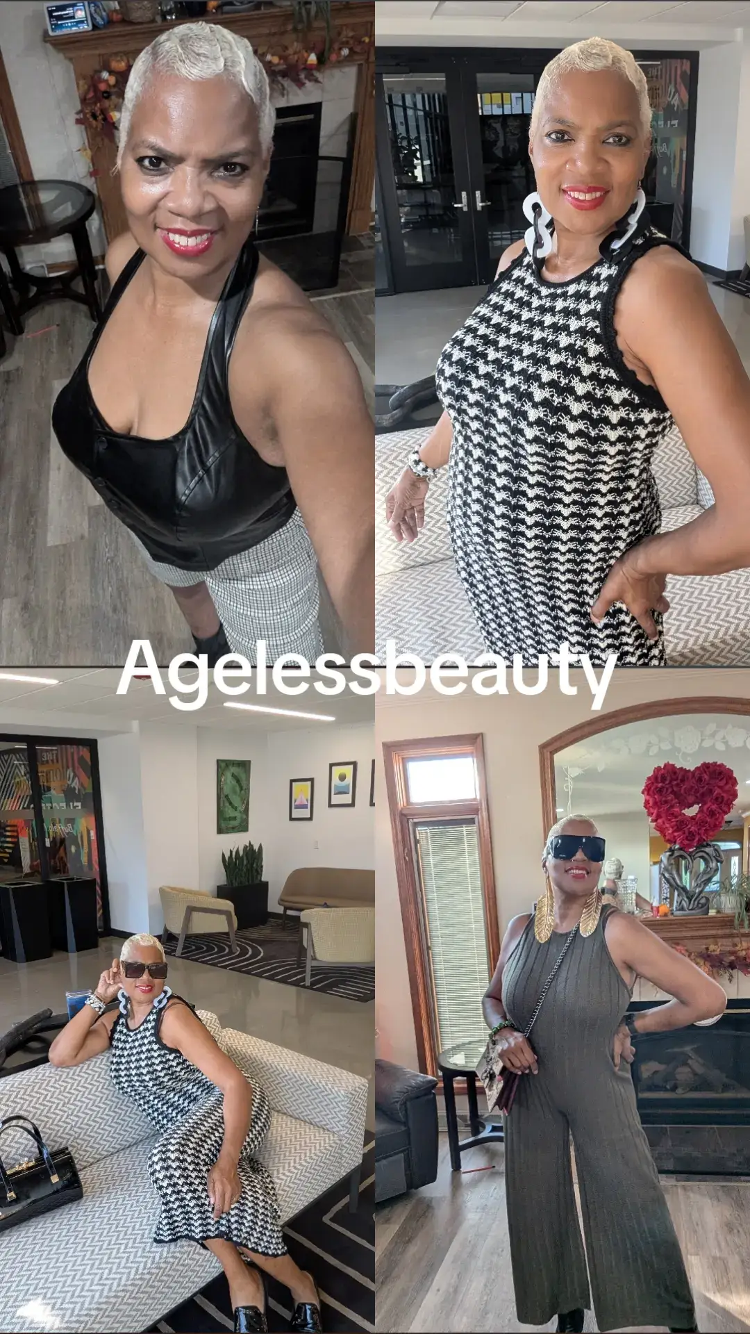 Agelessbeauty starts with you.  believing in you#selfcare#self love#ageless style