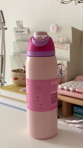 how it feels to finally have this pink tumbler 🎀 #hileetumbler 
