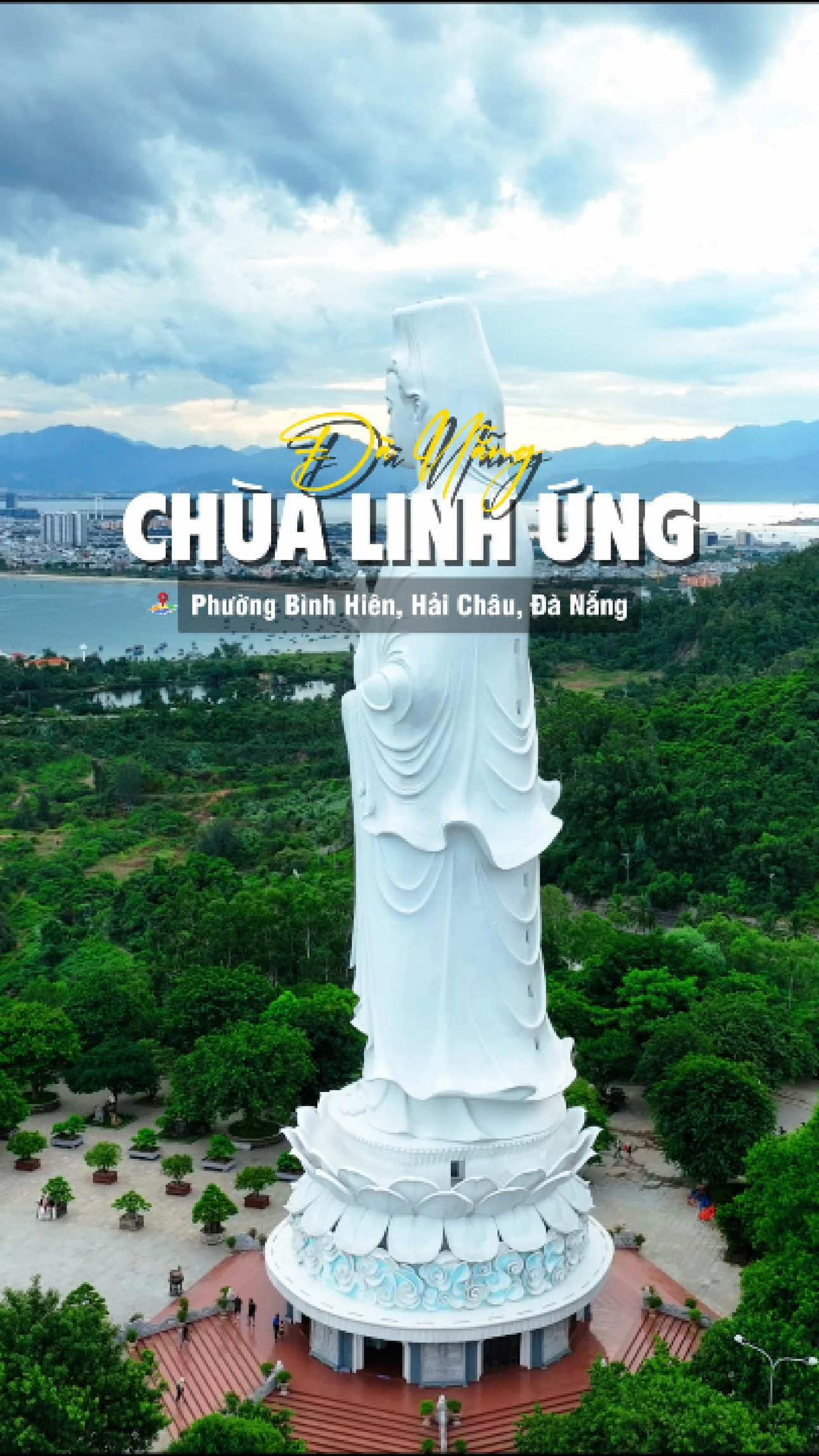 Chùa Linh Ứng – điểm tựa tâm linh, nơi người dân gửi gắm niềm tin và bình an. #dilannho #danang #danangtravel 