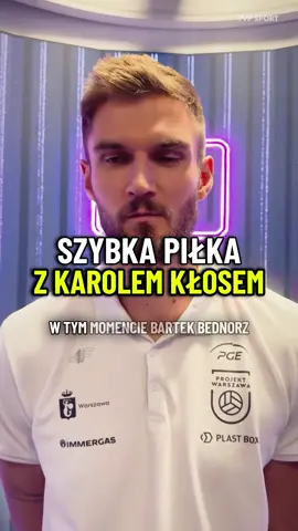 Z którym siatkarzem najlepiej trzyma się Karol Kłos? 👀 Quiz z siatkarzami PGE Projektu Warszawa już na naszym kanale YT 📲 #karolklos #volleyball #fyp #dc #tvpsport 