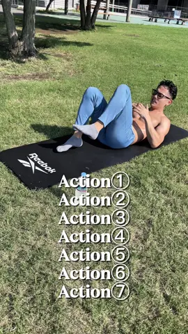 腹筋チャレンジ7種目!! キツイ！ #absworkout#absworkouthome#absworkoutchallenge#宅トレ#腹筋