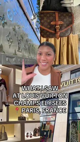 It was a DREAM to finally shop at this LV!! #louisvuitton #flagship #whatisaw #paris 