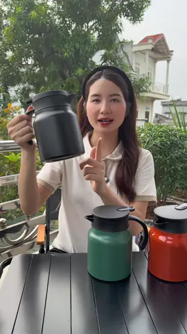 Ấm pha trà giữ nhiệt đang được trợ giá #amphatra 