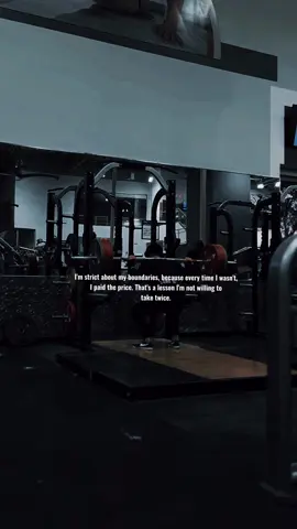 Set boundaries, find peace 🙏🏻#gym #bodybuilding #workout #Fitness #relatable 