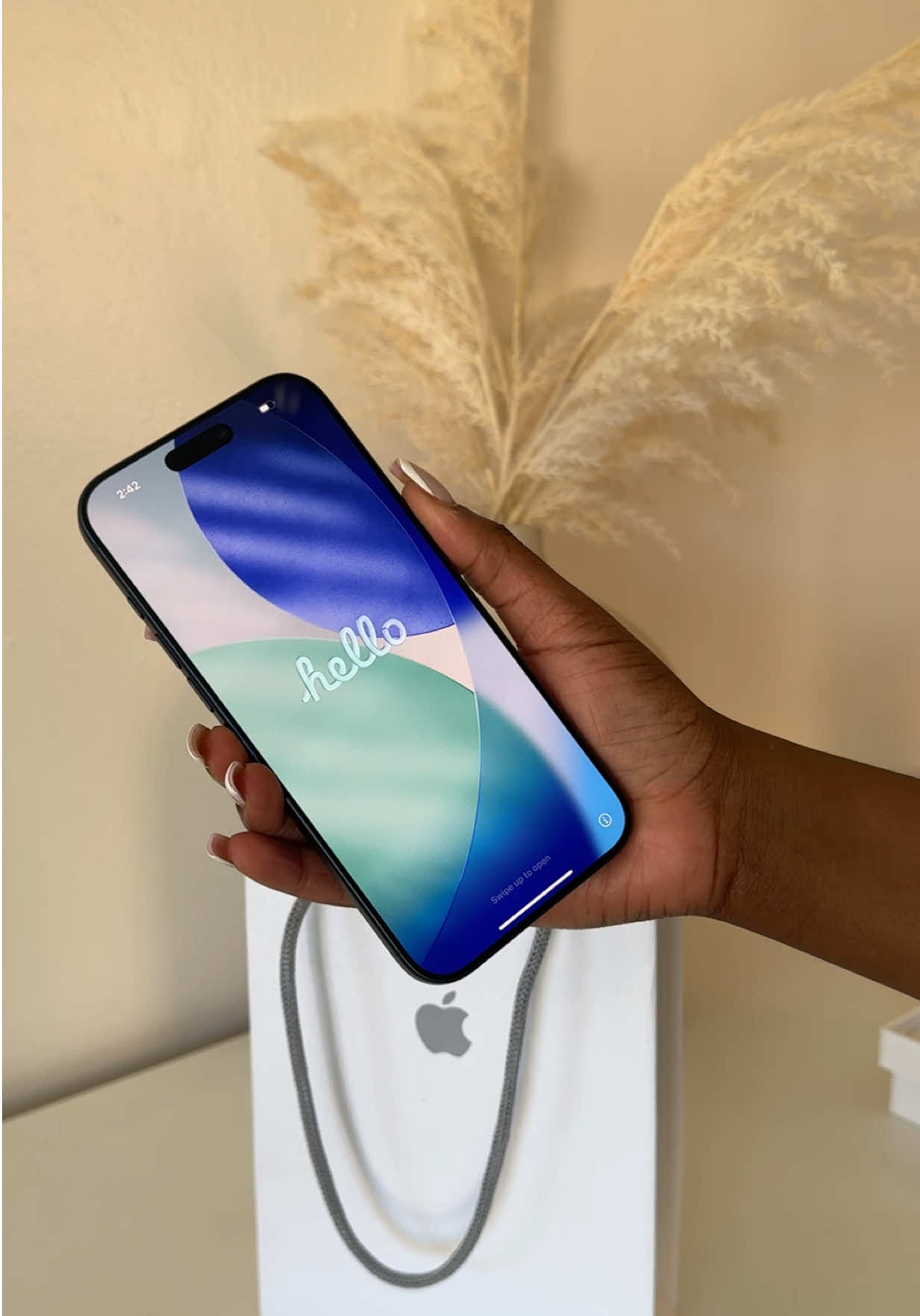 iPhone 17 Pro Max Deep blue - now I need to figure out the best settings 💙  #unboxing #iphone17promax #apple #iphone #fyp 