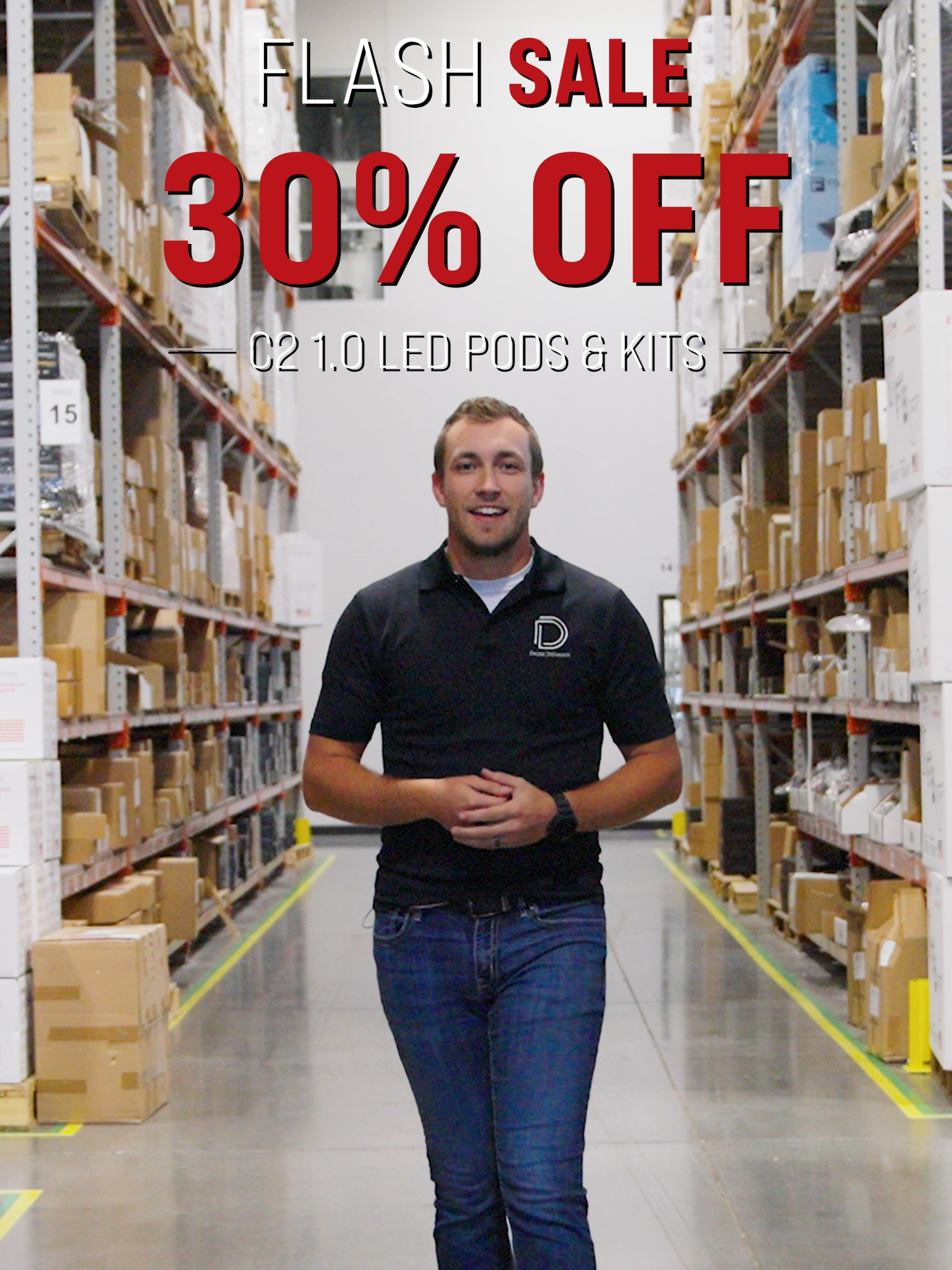 Now is the perfect time to step your lighting game even further! 👀 For a limited time, take 30% OFF all C2 1.0 LED Pods, Kits, and Accessories while they last. Biggest savings of the year, built for real performance. #DiodeDynamics #TheDiodeDifference #StageSeriesLighting #SSC1 #LEDPods #FlashSale