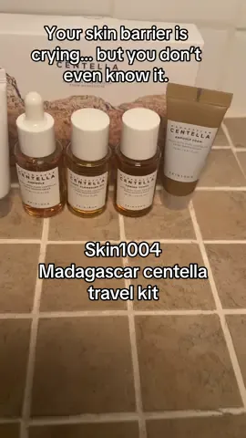 Travel shouldn’t ruin your skin. ✈️💧 The Skin1004 Madagascar Centella Travel Kit is your barrier’s best defense—hydration, soothing, and repair packed in TSA-friendly minis. Protect your glow anywhere you go. 🌍✨ Try it now and never let travel stress show on your skin! #SkinBarrierCare #CentellaMadagascar #TravelSkincarekit #HealthySkinEverywhere #GlowOnTheGo@SKIN1004 US 