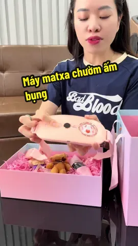 Máy matxa chườm ấm đau bụng kinh #hienhoanhao93 #xuhuong #daichuombung 