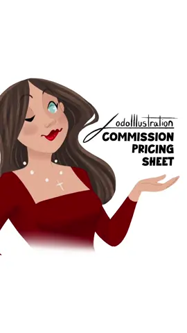 Newly formatted (but unchanged prices!) commission sheet! #arttiktok #digitalart #arttok #commission #commissionaddict 