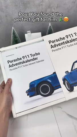 The perfect gift for car lovers!!  #porsche #porsche911  #adventcalendar #christmas 
