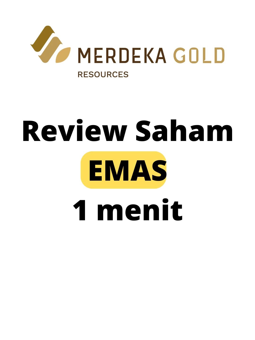 EMAS, Perusahaan Rugi tapi IPOnya menarik? #sahamipo #sahamemas #saham #EMAS #sahamtambangemasEmas #PTMerdekaGoldResourcesTbk #Perusahaantambang #analisa #fundamental #valueinvesting #Review #analisafundamental #2025 #Tambangemas #MDKA #SRTG  sumber: website perusahaan