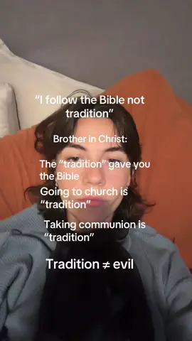 The first thing I had to wrestle with coming from Protestantism to the Orthodox Church ☦️
