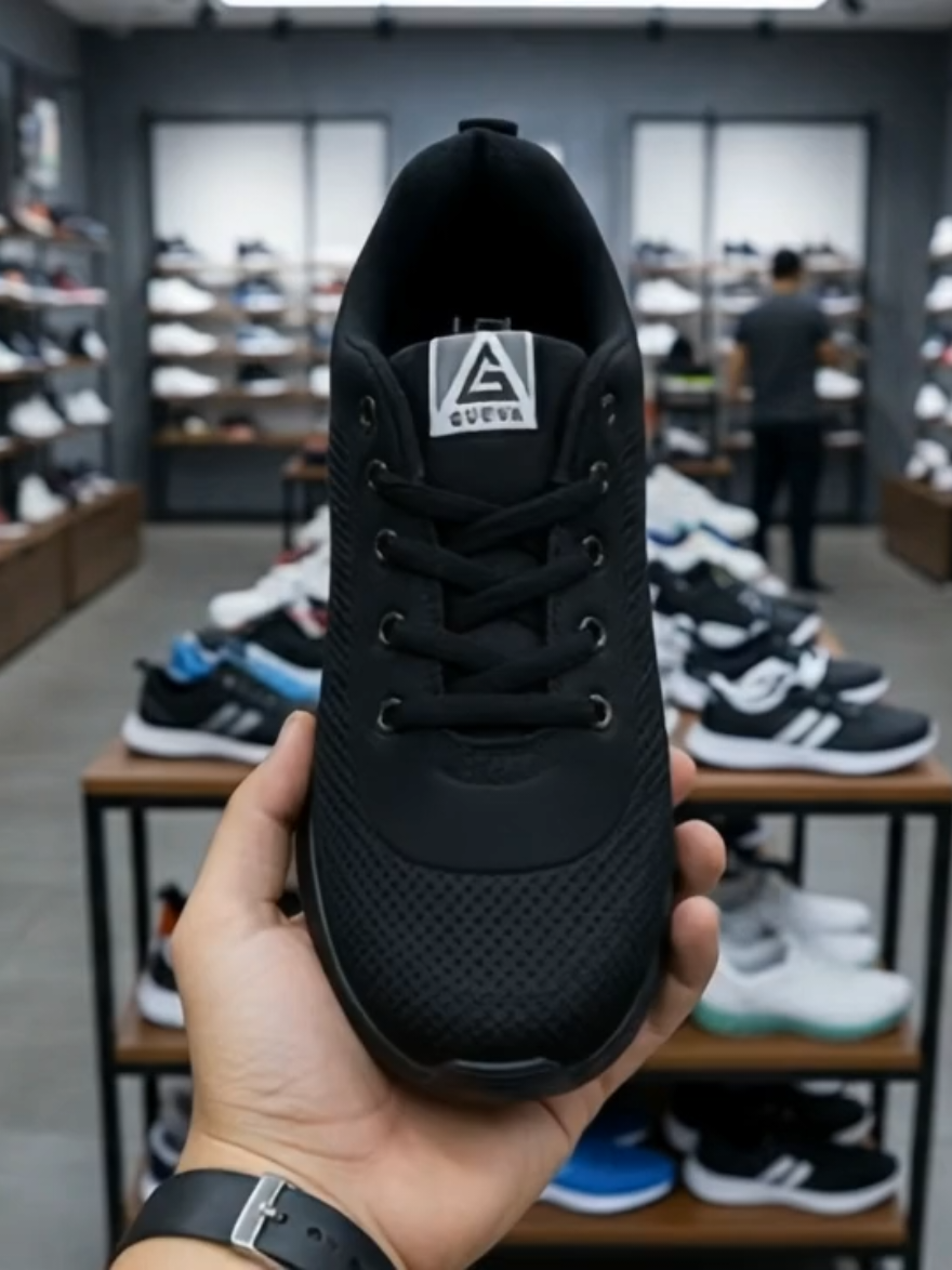 Gueva Sepatu Sekolah Hitam Polos New Sport SD SMP SMA SMK KULIAH Sepatu Lari Hitam Sepatu Jogging Outdoor Murah Running#terlaris #Sepatu #foryoupage #tiktok #cms_shoes6 
