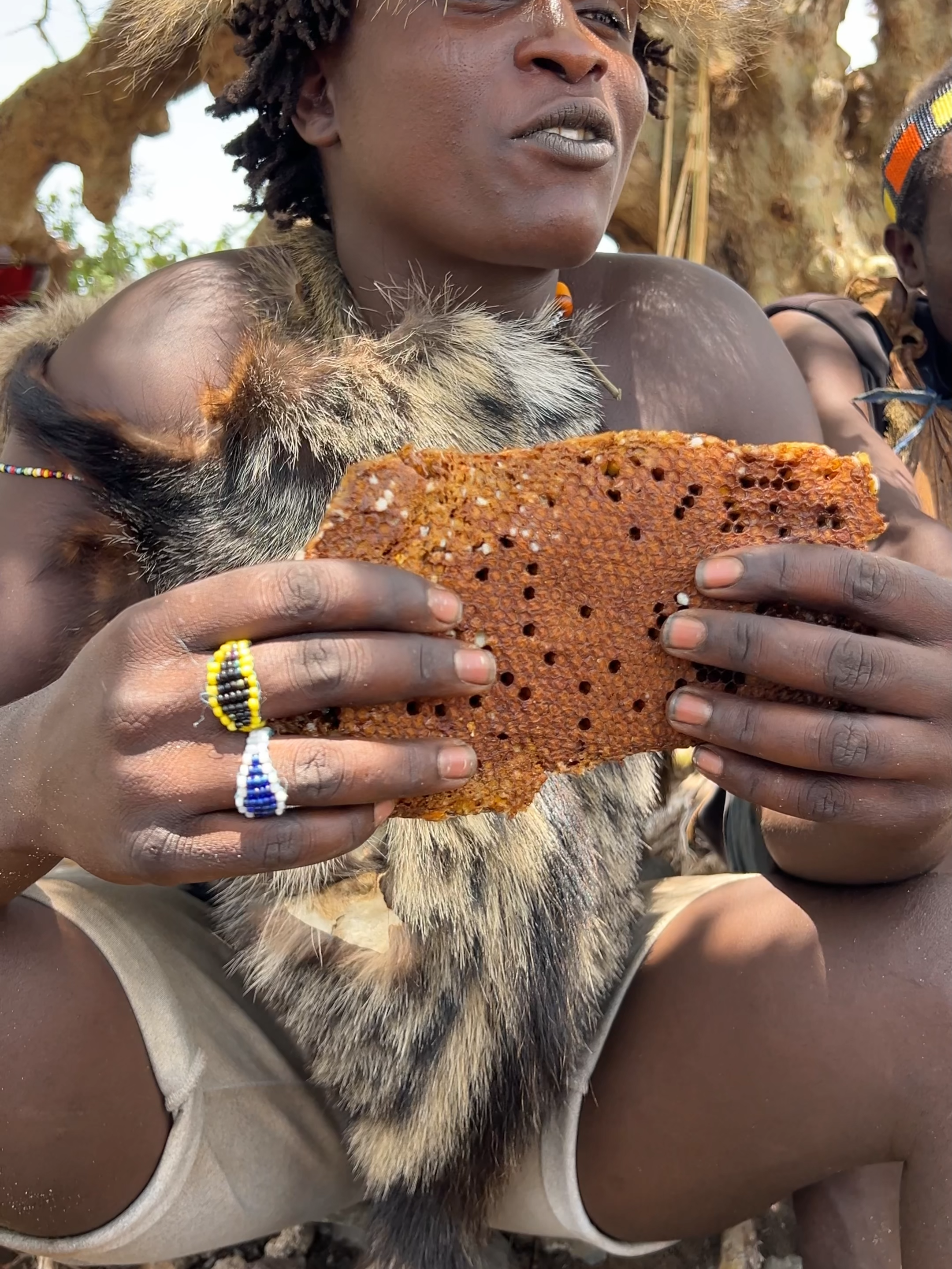 Jungle Honey Straight from the Hive #africa #hadzabe #tribe