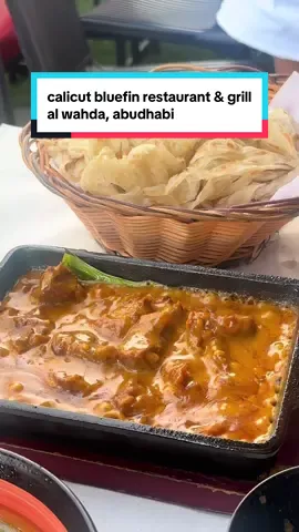 📍calicut bluefin restaurant & grill, al wahda, abu dhabi | @Bluefinae  ✨affordable dining for the group or by yourself. All dishes we tried were surprisingly good!  ✨very convenient location, its just in front of al wahda bus station / al wahda mall  Below's my top 3: ✨best dish we tried: BEEF TAWA!! think sweet bicol express with curry or butter chicken. Dip paratha in to the sauce — CHEFS KISS!! 🤌FILIPINOS WILL LOVE THIS!  ✨shish tawook - eat while hot!!! SO CHEESY, and the meat tastes like kebab. Mix em together 10 out of 10!! (Aed 35)  ✨lamb chops were so soft and NOT MAANGGO - they use australian cuts (?) (aed 39) ✨special mention: bouillabaisse seafood soup — I was surprised to find pasta in it, but everyone loved it! (Aed 19) @imaw @Beabi @Cassey De Gracia Hernandez @Rachel 🇦🇪  #alwahda #abudhabihiddengem #abudhabifood #abudhabifoodie #alwahdamall 