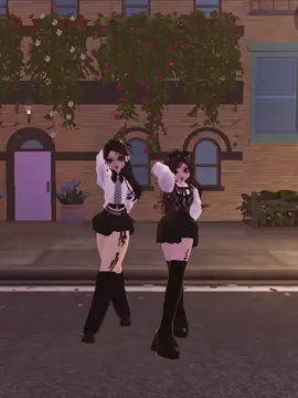 with kak @tataaa . makasih waktunya kak ehehe rh studio dance : genie #CapCut #fyp #trending #masukberanda #roblox 