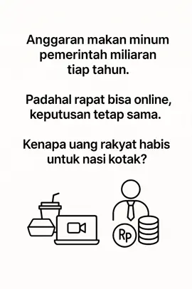 kalau rame, kita spill anggaran makan minum pemda #makanan #minuman #pemda #asn 