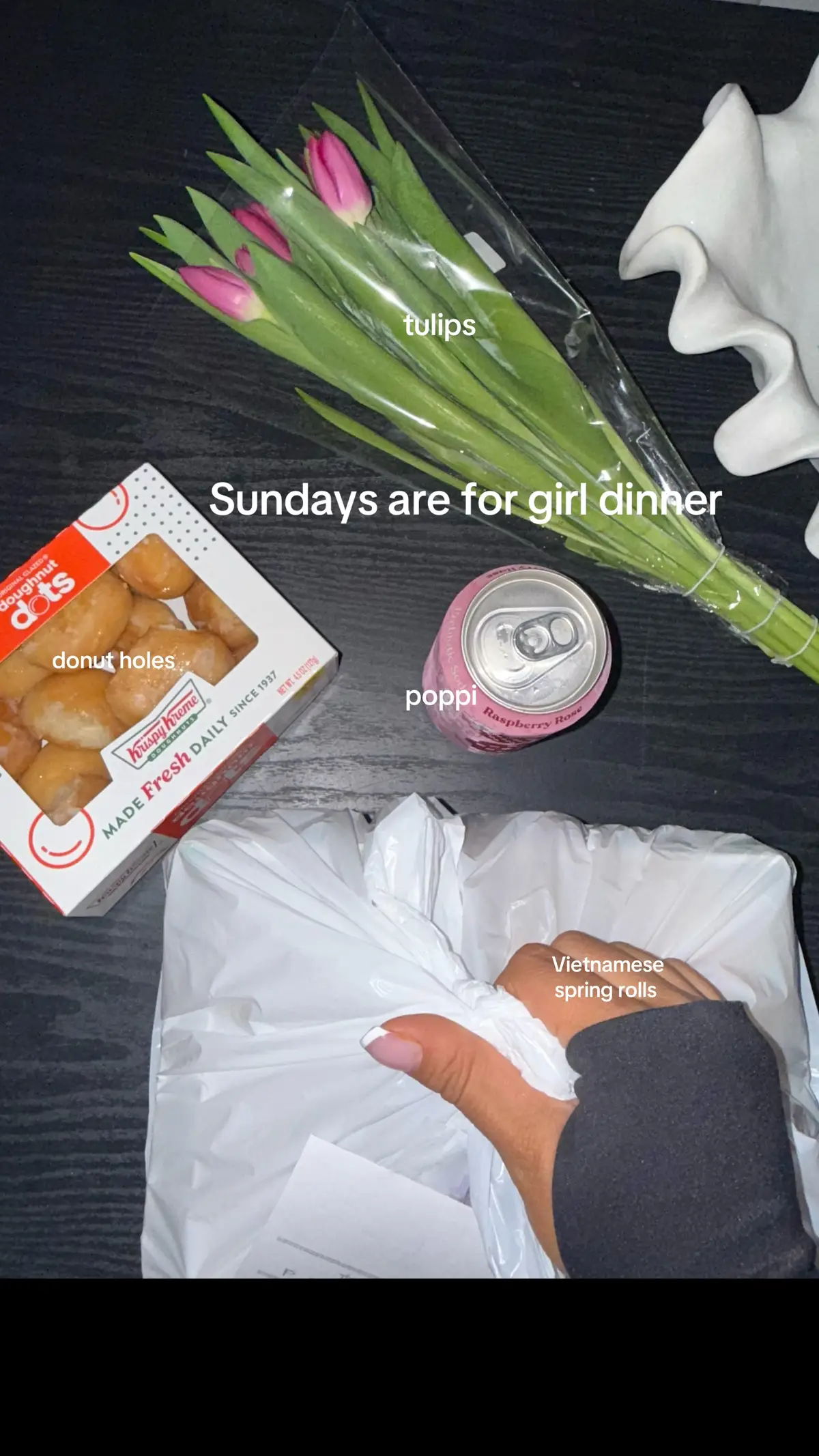 Sunday’s are for girl dinners no argument 🥡#girlythings #sunday #dinner #Foodie #Inverted